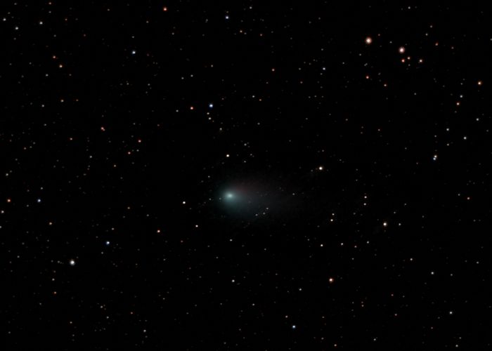 Комета  21P/Giacobini-Zinner  в  созвездии  Жираф. Ратомка. 20 августа 2018 года.